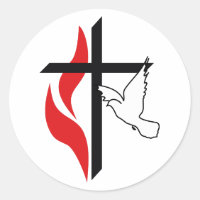 METHODIST CROSS AND DOVE