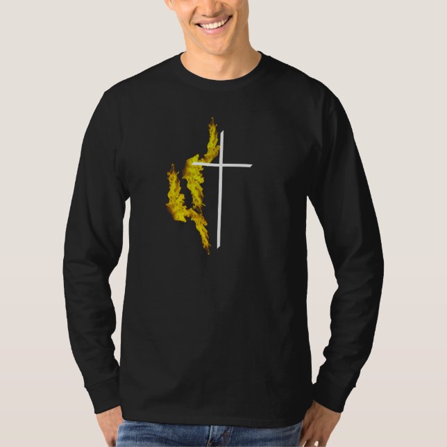 Methodist Cross T-Shirt (Front)