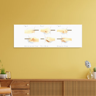 Methods Drawing Bows Kyudo Archery Yumi Bow Draw Canvas Print