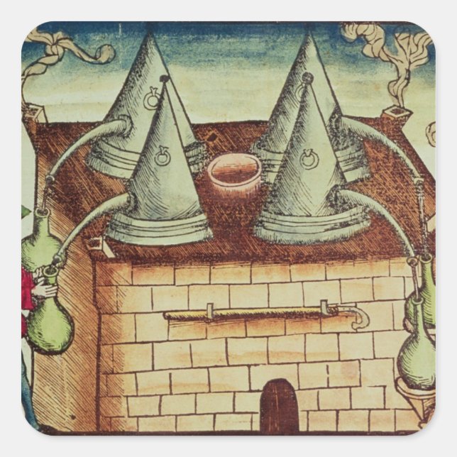 Methods of Distillation Square Sticker (Front)