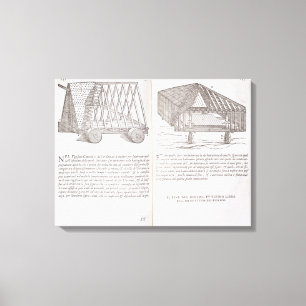 Methods of transporting pre-fabricated roofs to th canvas print