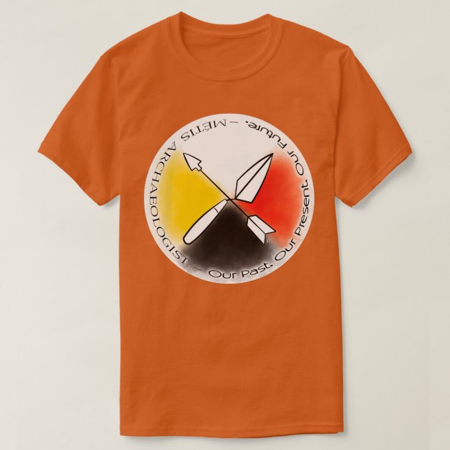Metis Archaeologist T-Shirt (Design Front)