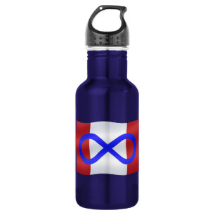 Metis Art Canadian Metis Flag 532 Ml Water Bottle