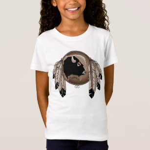 Metis Art Kid's T-shirt First Nation Art Kid's Tee