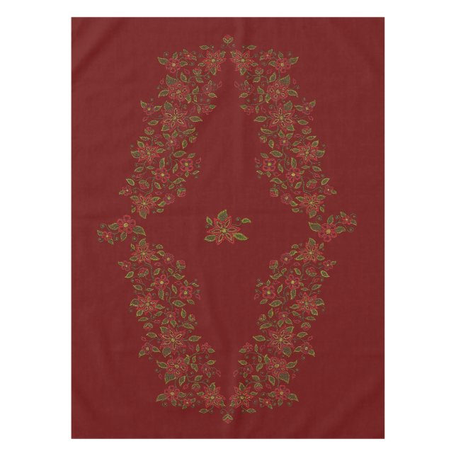 Metis Art Tablecloth Native Beading Dining Decor (Front)