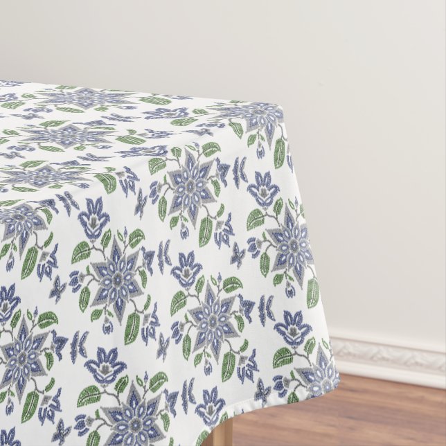 Metis Art Tablecloth Native Beading Dining Decor (In Situ)