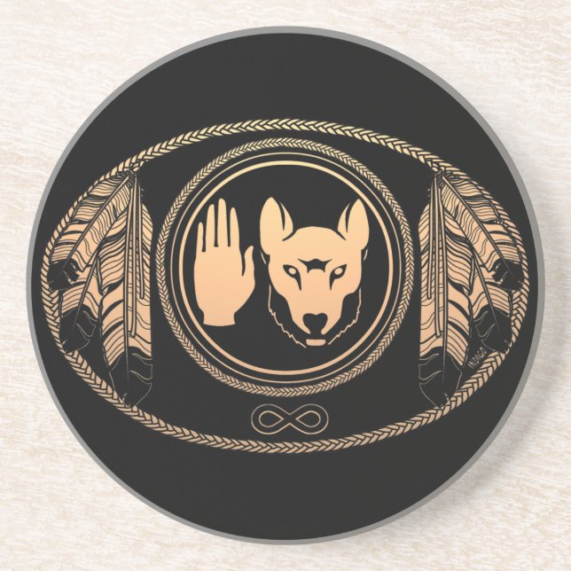 Metis Coasters First Nations Pride Rebellion Flag (Front)