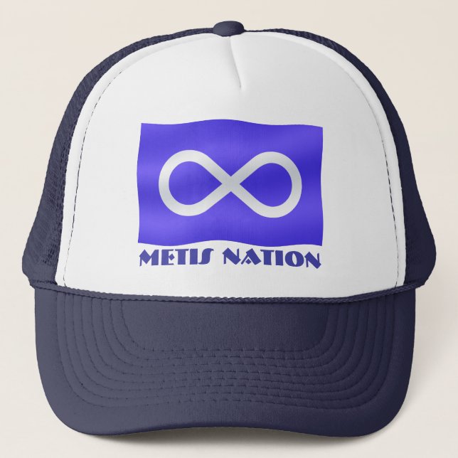 Metis Flag Cap Personalised Metis Hat Baseball Cap (Front)