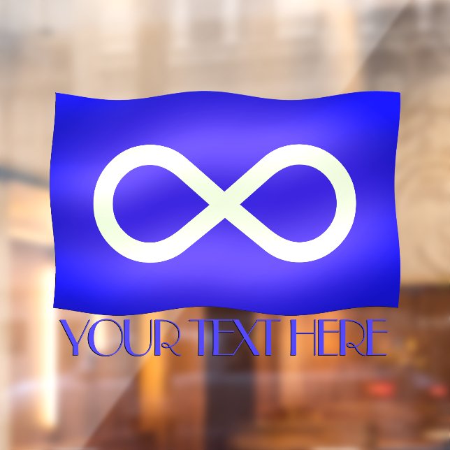 Metis Flag Decals Personalise Metis Window Decals (Sheet 2)