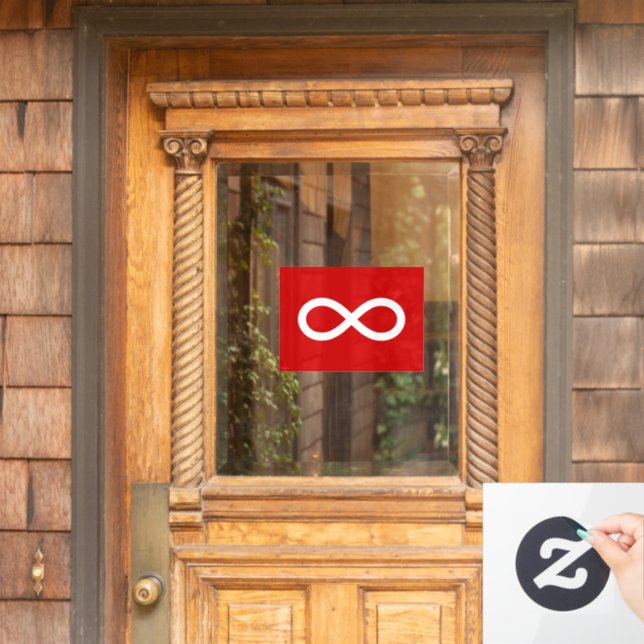 Metis Flag, Métis flag  (Home Door)