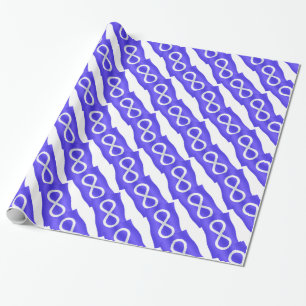 Metis Flag Wrapping Paper First Nations Art Paper