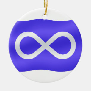 MetisFlag Ornament First Nations Keepsakes