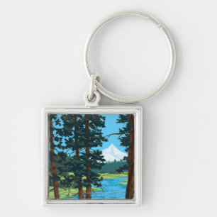 Metolius River Headwaters, Oregon Key Ring
