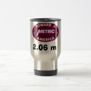 Metric America, 2.06 m Travel Mug