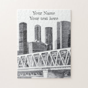 Metro bridge jigsaw puzzle