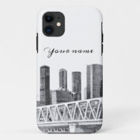 Metro bridge Pencil drawing