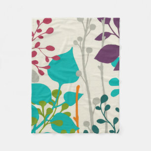 Metro Garden III Fleece Blanket