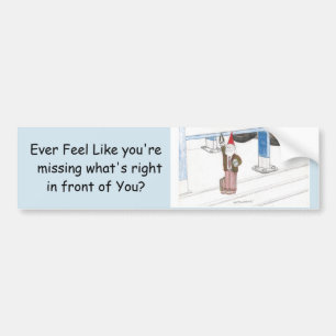 metro-gnome bumper sticker