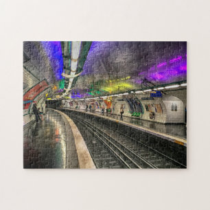 Metro Paris. Jigsaw Puzzle