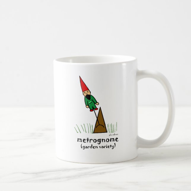 metrognome (garden variety) coffee mug (Right)