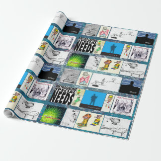 Metrognome Wrapping Paper
