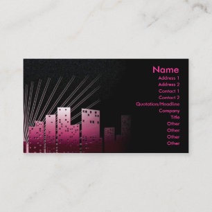 MetroPink Business Card