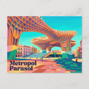 Metropol Parasol Spain Postcard