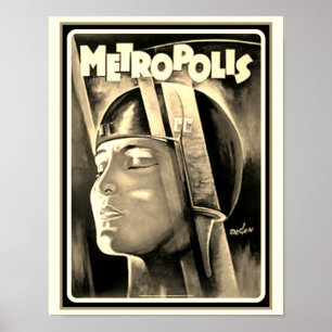 "Metropolis" 1927 Film Poster