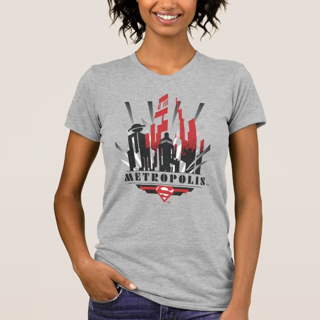 Metropolis Art Deco T-Shirt (Front)
