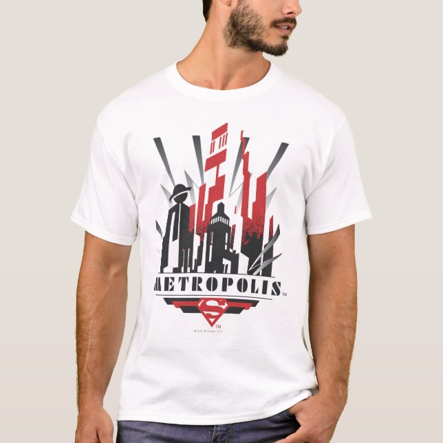 Metropolis Art Deco T-Shirt (Front)