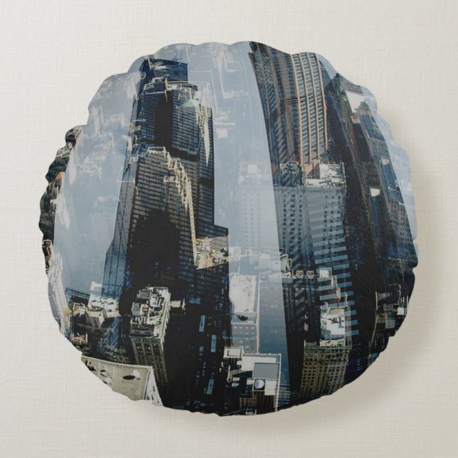 Metropolis III Round Cushion (Front)