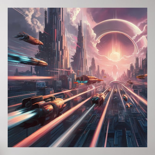 Metropolis of Tomorrow Poster (Front)