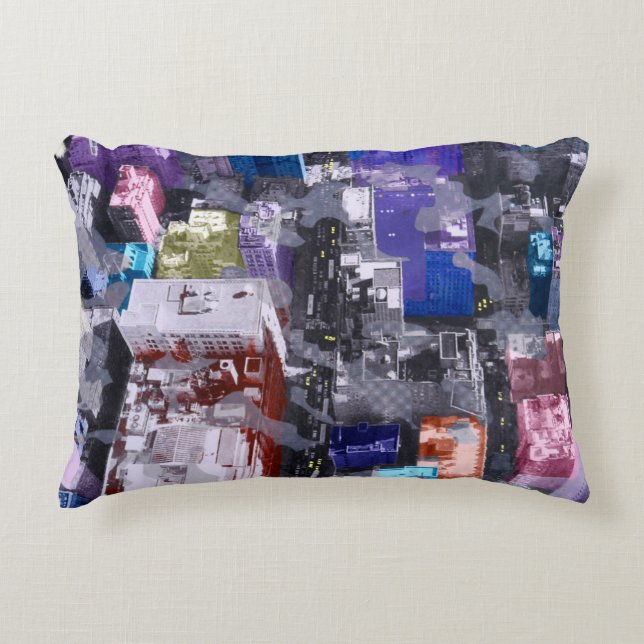 Metropolis VIIII Decorative Cushion (Front)