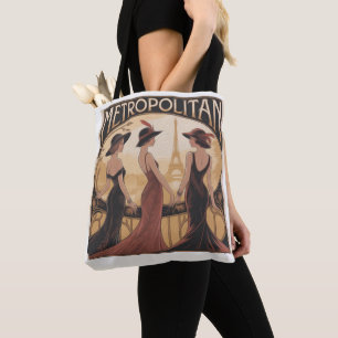 Metropolitan Art Nouveau Tote Bag