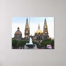 Metropolitan Cathedral of Guadalajara Canvas