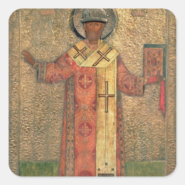 Metropolitan Philipp, 1653 Square Sticker (Front)