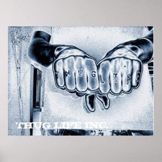METTALIC THUG LIFE, THUG LIFE INC. POSTER (Front)
