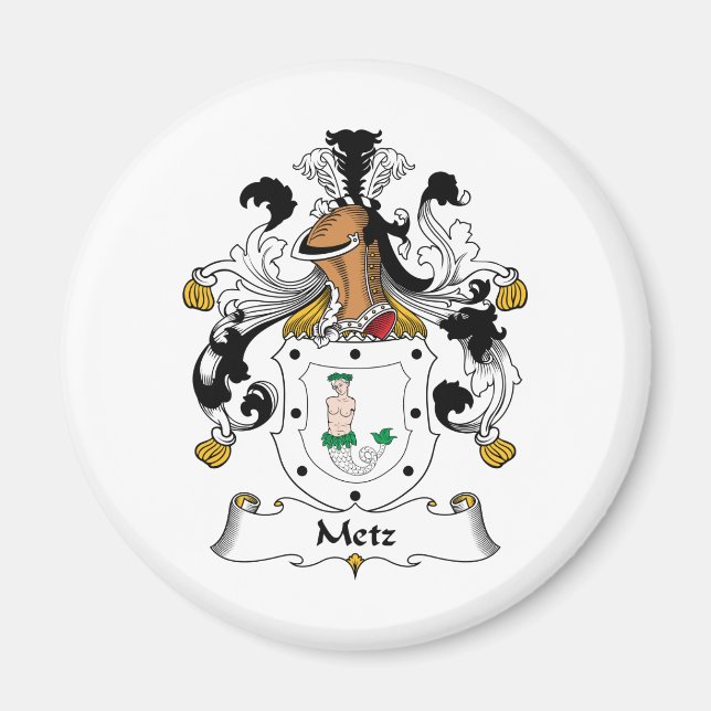Metz Family Crest Magnet (Front)