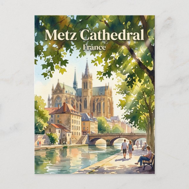 Metz, France France Postcard (Front)
