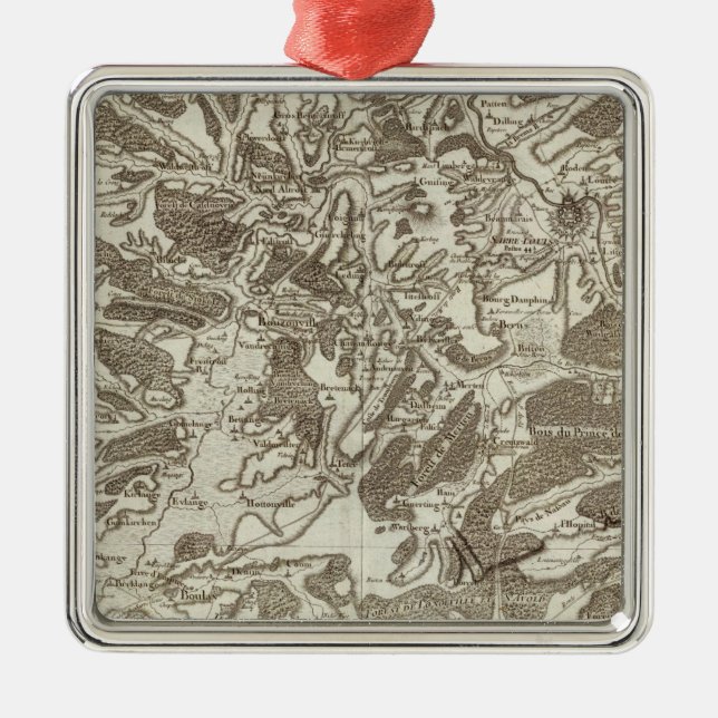 Metz Metal Tree Decoration (Front)