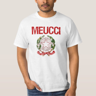 Meucci Italian Surname T-Shirt