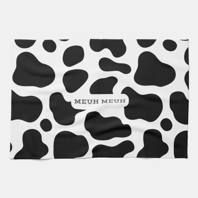 Meuh Meuh Tea Towel (Horizontal)