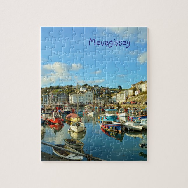 Mevagissey Cornwall England Jigsaw Puzzle (Vertical)