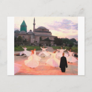 mevlana konya postcard