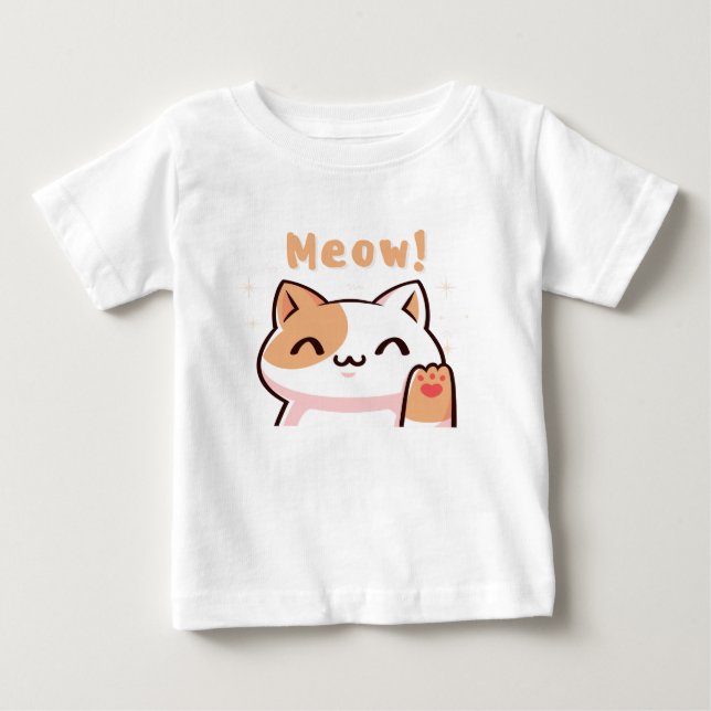 mew  baby T-Shirt (Front)