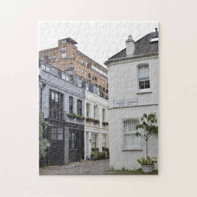Mews Houses Kensington and Chelsea London UK Jigsaw Puzzle (Vertical)