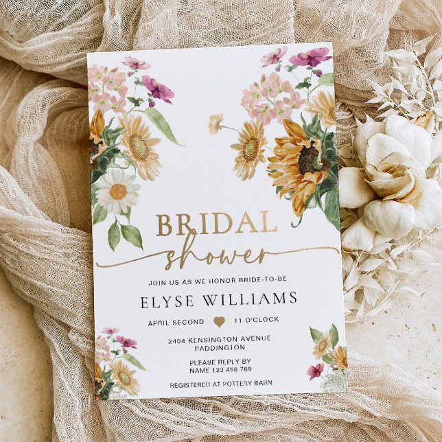 Mews Sunflower Fall Autumn Bridal Shower (Creator Uploaded)