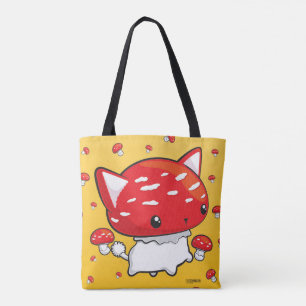 Mewshroom tote bag