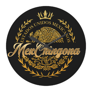 MexChingona Large Clock