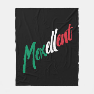 Mexellent - Mexico and Mexican pride Fleece Blanket